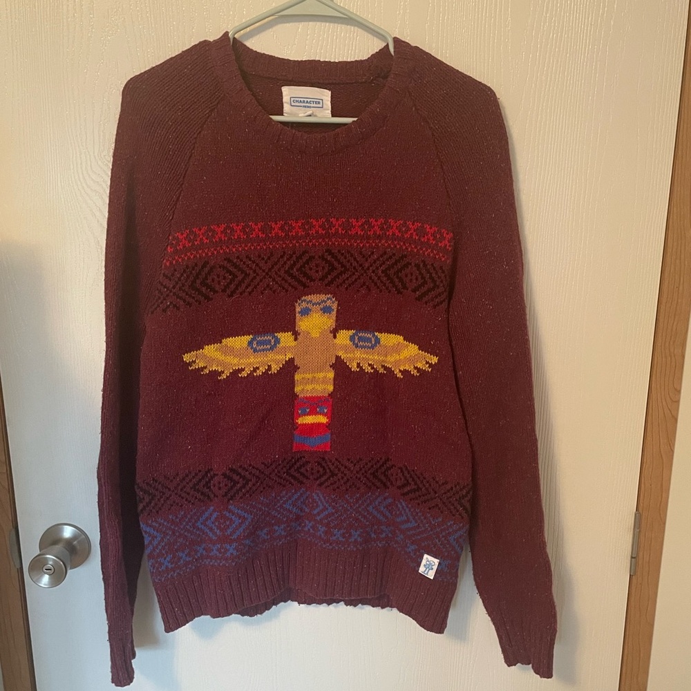 Urban Outfitters Character Hero Vintage Sweater Totem S